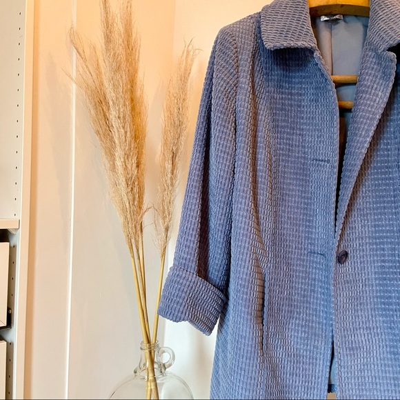 Vintage Ingenuity Blazer Jacket | Dusty Blue 💫 - Picture 4 of 6